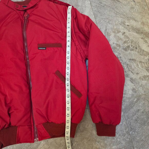 Vintage Members Only Insulated Active Full-Zip Puffer Bomber Jacket Men's Sz XL - Picture 8 of 10